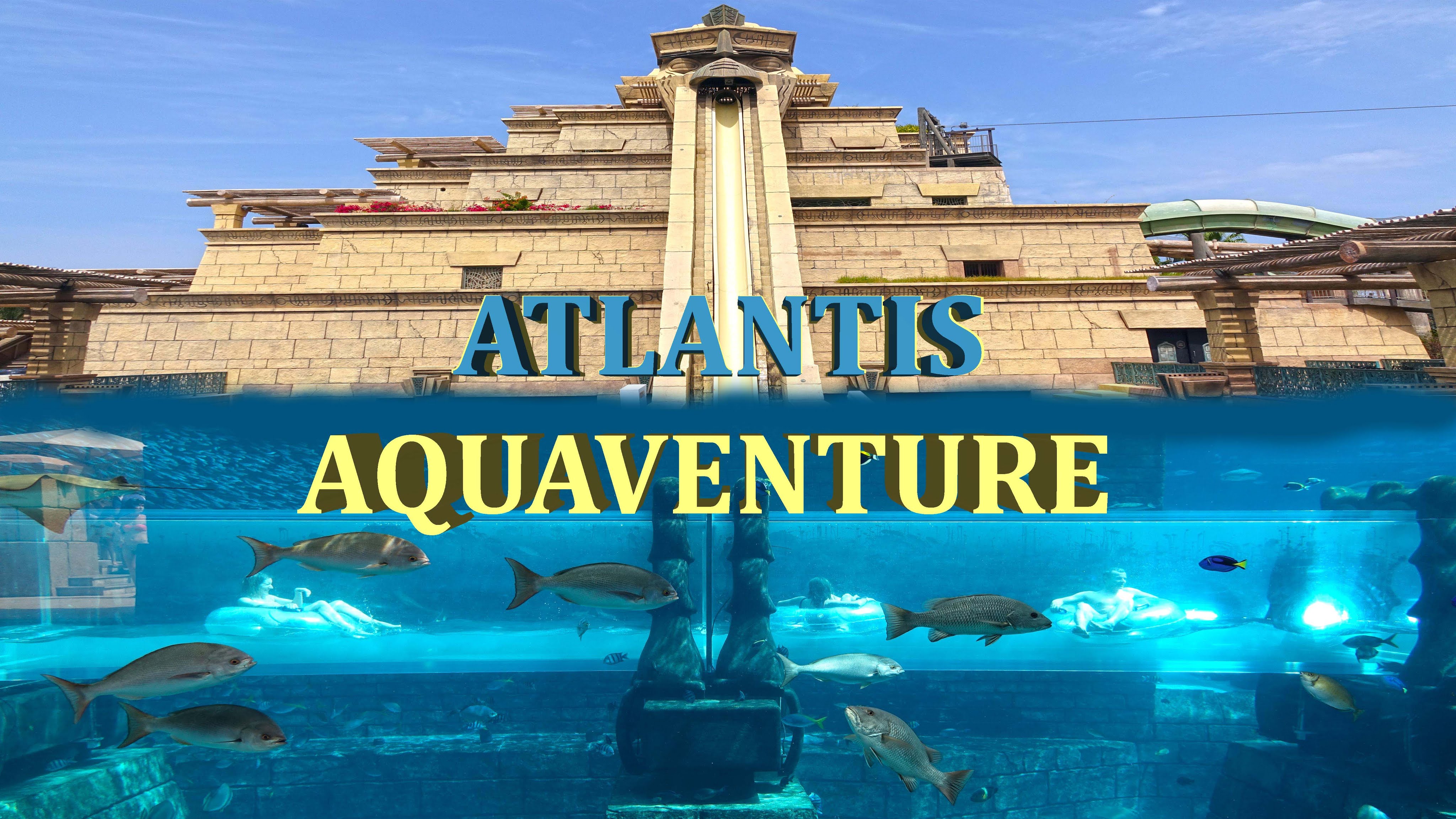 аквапарк aquaventure на фото в дубаи